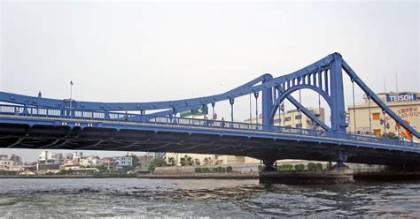 Bridge Of The Week Tokyo Japans Bridges Kiyosu Bridge Across The