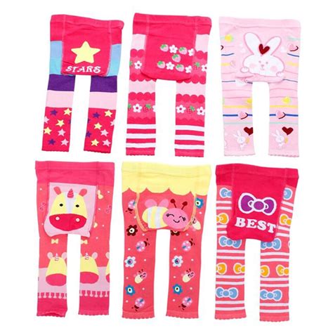 4 Pcspack Newborn Tights Baby Boy Pantyhose Baby Cotton Tights For