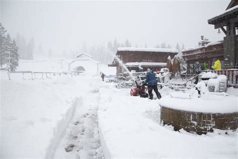 Storms Bring 4 Feet Of New Snow To Sierra Nevada Resorts Chico