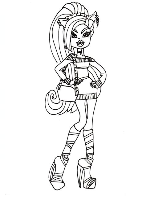 Meanwhile, males wolves can measure 6 feet, 5 inches long from (nose) tip to tail. Free Printable Monster High Coloring Pages: September 2012