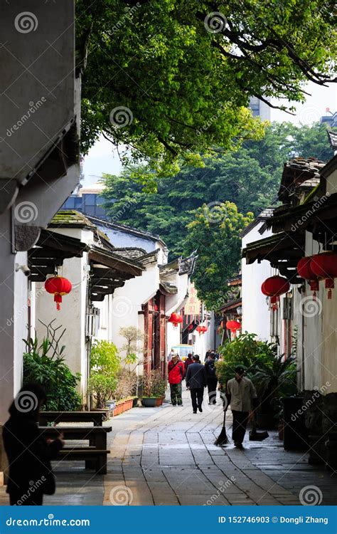 Fuzhoufujian Provincechina 06 Mar 2019 The Famous Historic And