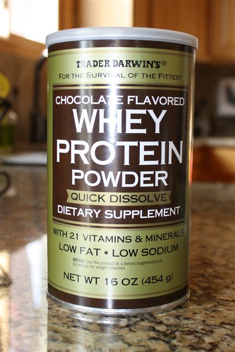 Protein Powder Review - Trader Joe's Whey Protein Powder » 43fitness
