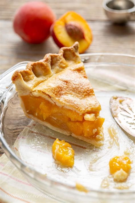 No. 30 - Fresh Peach Pie - Saving Room for Dessert