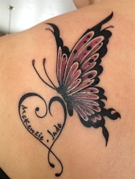 Butterfly And Heart Tattoo Designs • Arm Tattoo Sites