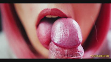 Slowly Blowjob And Tongue Play Licking Frenulum Close Up Pov 2160p 4k