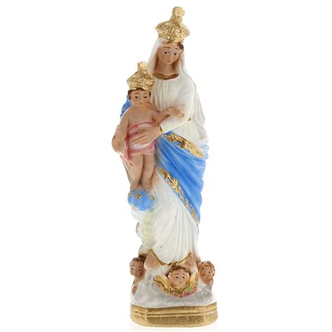 Our Lady Of Victory Statue In Plaster 20 Cm Online Sales On Holyart