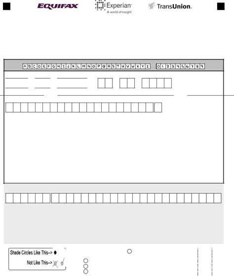 Annual Credit Report Form ≡ Fill Out Printable Pdf Forms Online