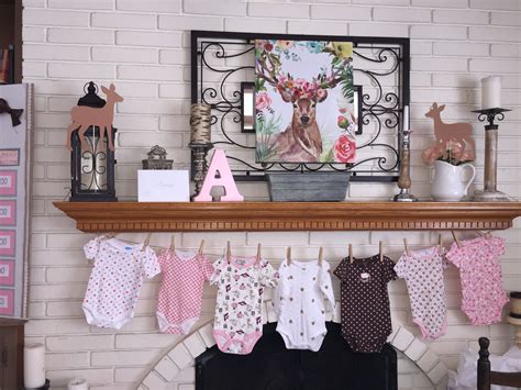 Woodland cartoon animal characters for baby print design, kids wear, baby shower celebration cute watercolor bohemian baby cartoon rabbit and bear animal for kindergarten, woodland deer, fox. pink little deer baby shower | Feather baby shower, Deer ...