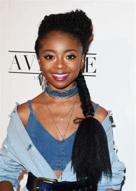See what skai central (hobsonskyler5) has discovered on pinterest, the world's biggest collection of ideas. SKAI JACKSON at Nylon Young Hollywood May Issue Party in ...
