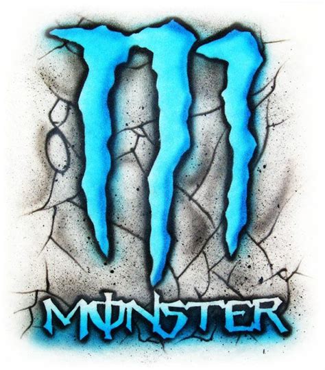 Download High Quality Monster Logo Blue Transparent Png Images Art
