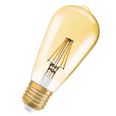 Gold Led Bulb E27 25 W Warm White 225 Lumens Uk