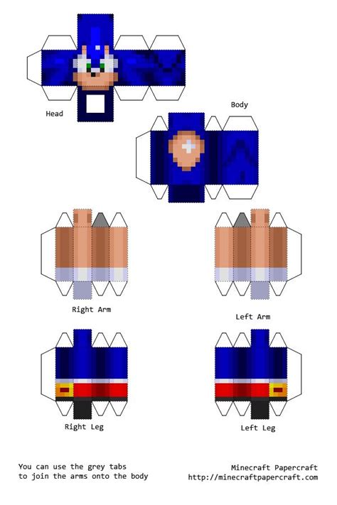 See more ideas about minecraft, minecraft printables, minecraft crafts. Papercraft Mobs (Sonic The Hedgehog Mod) | Brinquedos de ...