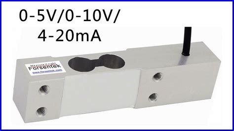 Load Cell 0 5v Load Cell 4 20ma With Built In Amplifier Youtube