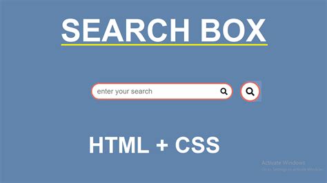 Stylish Search Box Using Html And Css Only Step By Step Guide For Hot Sex Picture