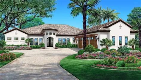 Tuscan Style Homes Tuscan House Plans Tuscan House Designs The