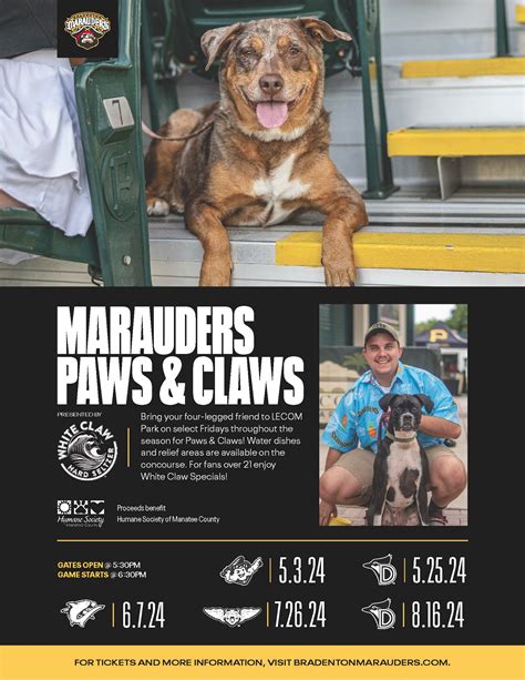 Humane Society of Manatee County Marauders Paws & Claws - Humane