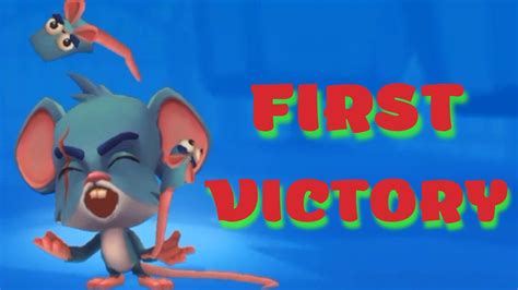 Zooba Gameplay Mouse Louies First Win Youtube