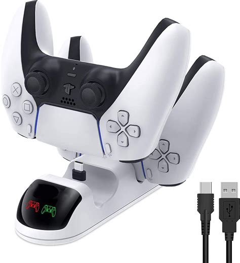 Ps5 Dualsense Controller Charging Station Dock Paddsun Charger For Ps5