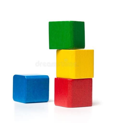 Instable Toy Block Tower Stock Image Image Of Architecture 51068869