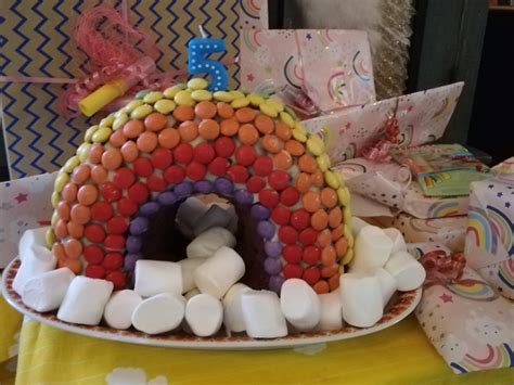 Mit diesen farben werden die teigschichten leuchtend bunt. Regenbogenkuchen: Unser einfaches Rezept mit Smarties und ...
