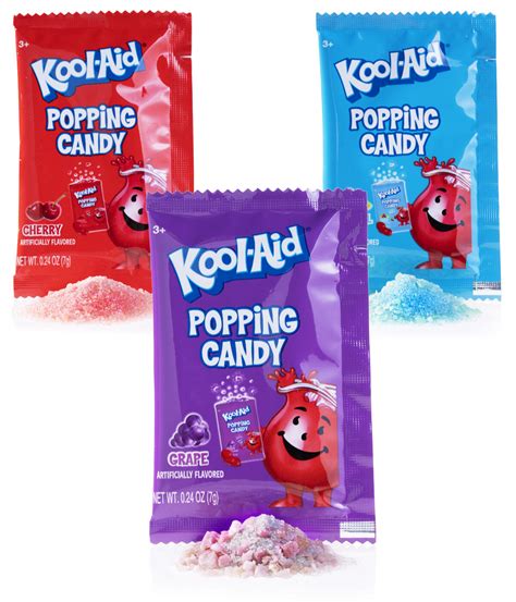 Kool Aid Popping Candy Popping Hard Candy With Kool Aid Flavor