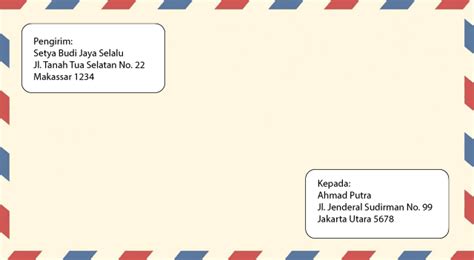 Posisi Alamat Surat Pada Amplop – kabarmedia.github.io