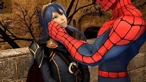 Lucina And Spider Man I Missed You My Love By Kongzillarex619 On