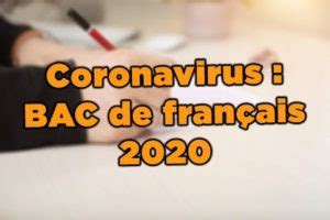 Au vu de la situation sanitaire, les épreuves de français ont été aménagées ! Coronavirus : comment va se passer le bac de français 2020