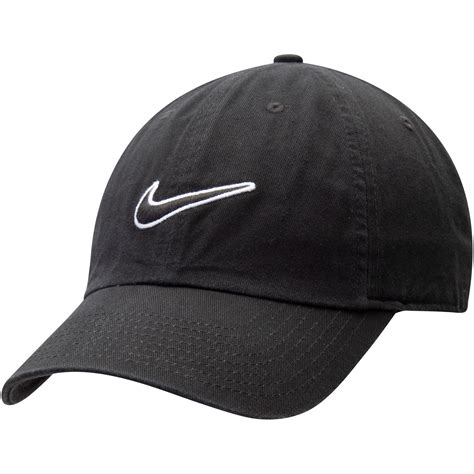 Nike H86 Essential Swoosh Adjustable Hat Black