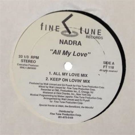 Nadraall My Love レコード・cd通販のサウンドファインダー