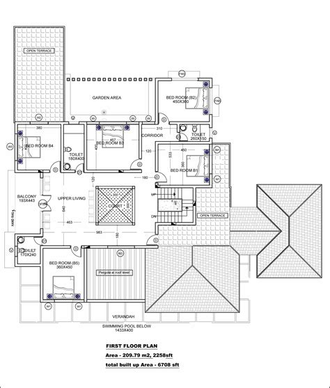 Villa Floor Plans Kerala Floorplans Click