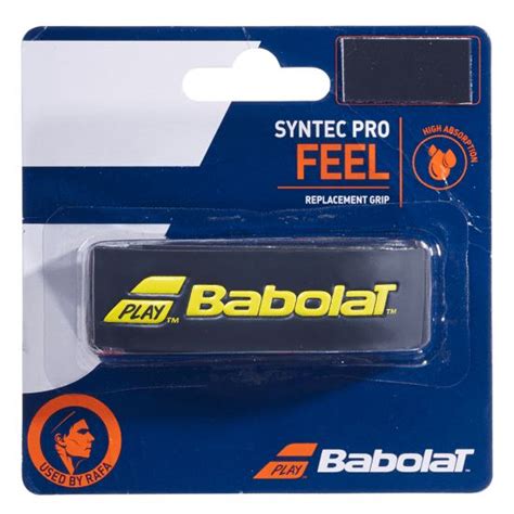 Finn Best Pris På Babolat Syntec Pro Black 1 Pack Sportogtrening