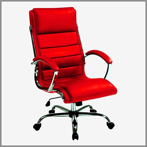 Red Leather Office Chair Executive - Chairs : Home Design Ideas #