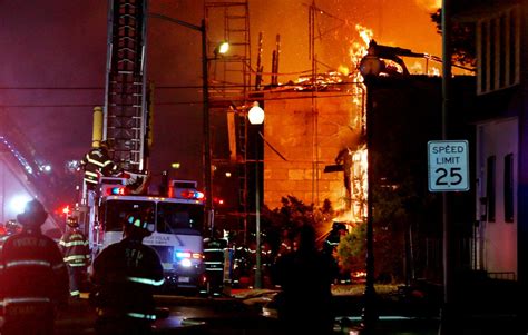 Bound Brook Fire Photos Videos Show Raging Inferno Destroy Downtown
