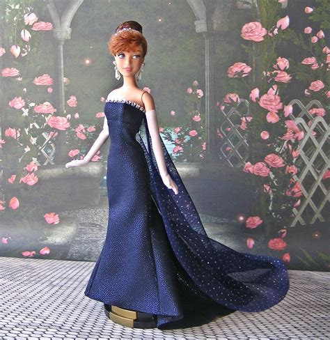Replica Of Anastasia Princess Dress For Doll Movie Dress For