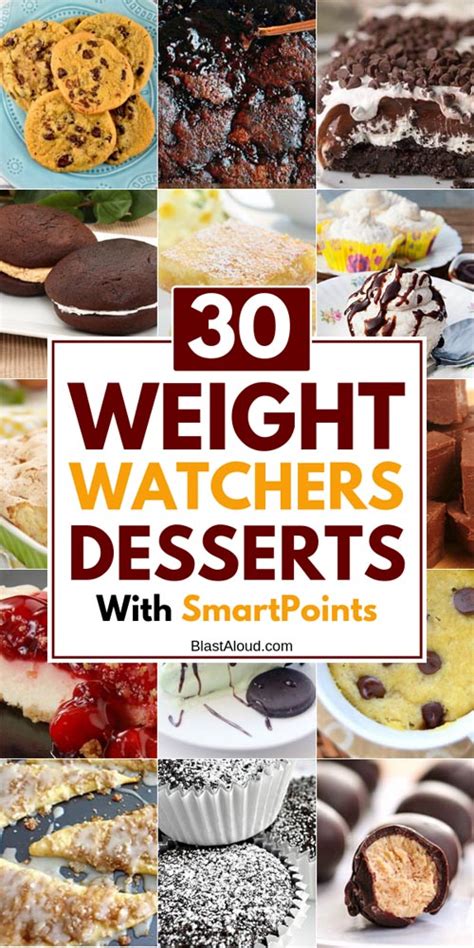 30 Weight Watchers Desserts Recipes With Smartpoints