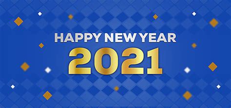 Blue New Years Vector Hd Images Blue New Year 2021 Abstract Banner