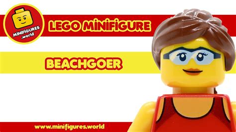 🏖️ lego minifigure beachgoer cty0759 🏖️ [beach girl] youtube
