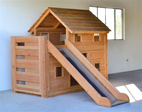 Playhouse Bunkbeds Forever Redwood