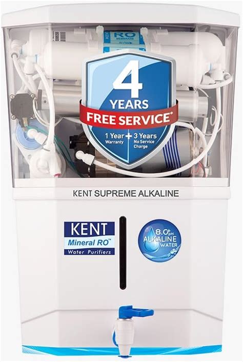 Buy Kent Supreme Alkaline Ro Water Purifier 4 Years Free Service