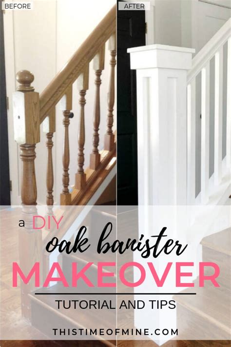A Diy Stair Makeover Tutorial And Tips This Time Of Mine