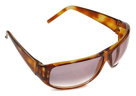 Vintage 70s Foster Grant Deadstock Wrap Around Rectangular Tortoiseshell Shades Sunglasses