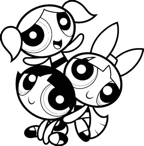 Powerpuff Girls Buttercup Coloring Pages