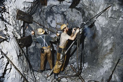 Silver Mining Stock Image C0122963 Science Photo Library
