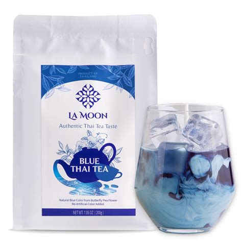 Buy La Moon Tea- Blue Thai Tea, Traditional Loose Leaf Thai Tea Mix