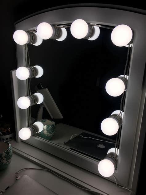 Ikea Hack Diy Led Lighted Vanity Mirror Diy Vanity Mirror With