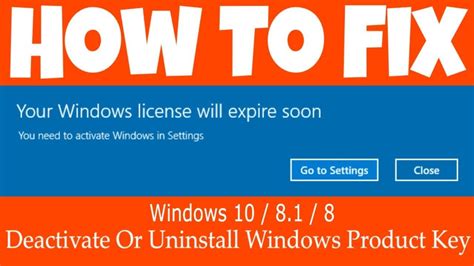 Your Windows License Will Expire Soon Tutorial Lengkap