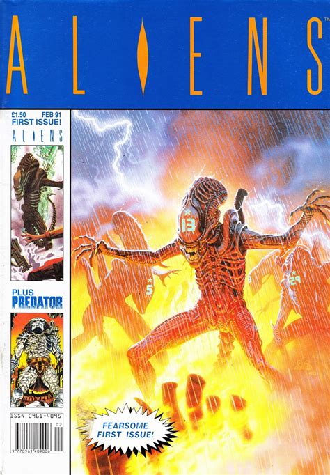 Starlogged Geek Media Again 1991 Aliens Issue 1 Trident