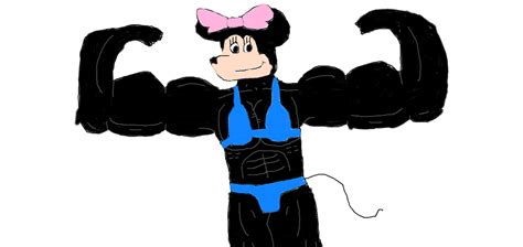 Minnie Mouse Female Bodybuilder By Simpsonsfanatic33 On Deviantart