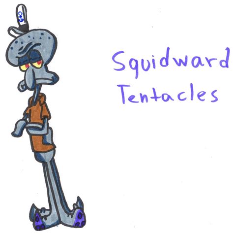 Squidward Tentacles By Youcandrawit On Deviantart